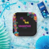 Tiki Time Verjaardagsfeest Papieren Bordje (Feest)