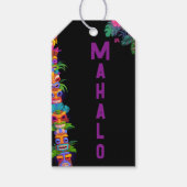Tiki Time verjaardagsfeestje cadeautag Cadeaulabel (Voorkant)