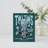 Tiki Tim's Briefkaart (Staand voorkant)