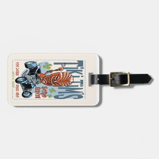 Tiki Tim's II Bagagelabel (Voorkant horizontaal)