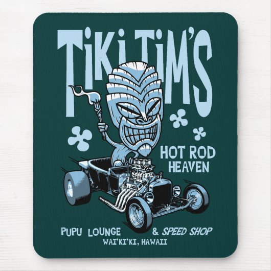 Tiki Tim's Muismat (Voorkant)
