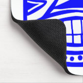 Tiki Toby - Blauw Muismat (Hoek)