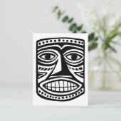 Tiki Toby Briefkaart (Staand voorkant)