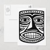 Tiki Toby Briefkaart (Voorkant / Achterkant)