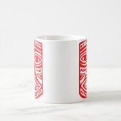 Tiki Toby - Red Koffiemok (Center)