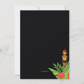 Tiki Torches Kaart (Achterkant)