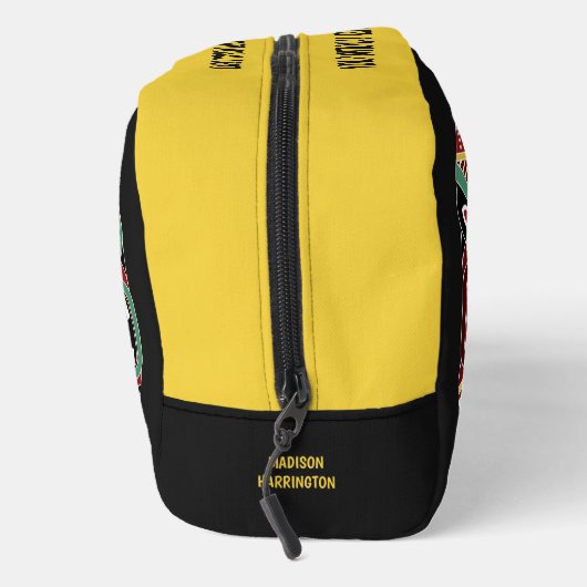 Tiki Totems aangepaste naam & tekst Toilettasje (Rechts)