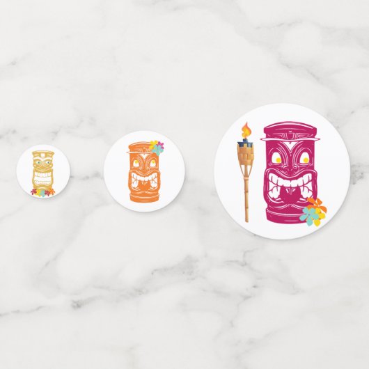 Tiki Totems Confetti (Voorkanten)