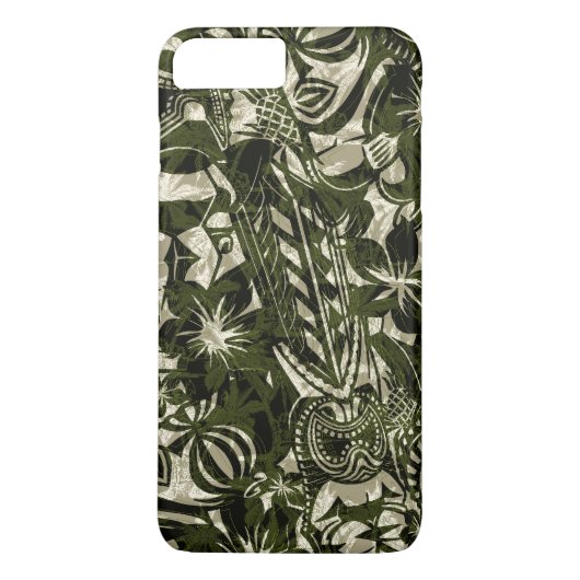 Tiki Trader Hawaiian iPhone 7 hoesje (Achterkant)
