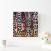 Tiki Tribal Council, Big Island Vierkante Klok (Huis)