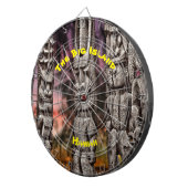 Tiki Tribal Council, Kona Hawaii Dartbord (Voorkant Rechts)