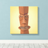 Tiki Verpakte Canvas (Insitu (Houten vloer))