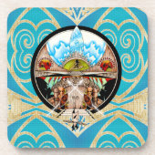 Tiki Village Bier Onderzetter (Voorkant)