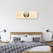 Tiki Village Canvas Afdruk (Insitu (Slaapkamer))