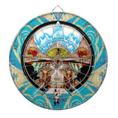 Tiki Village Dartbord (Voorkant)