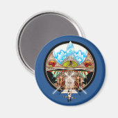 Tiki Village Magneet (Voorkant / Achterkant)