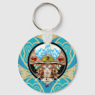 Tiki Village Sleutelhanger