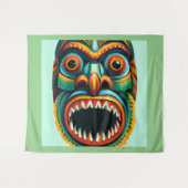 Tiki Wandkleed (Voorkant (horizontaal))