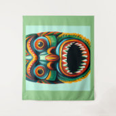 Tiki Wandkleed (Voorkant)