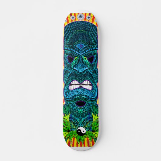 TIKI YIKI PERSOONLIJK SKATEBOARD (Voorkant)