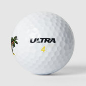 Tiki zegt: Vandaag zal het weer zuigen Golfballen (Logo)