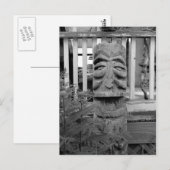 TikiGuy Briefkaart (Voorkant / Achterkant)