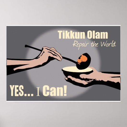 Tikkun Olam....De wereld repareren Poster (Voorkant)