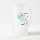 Tikkun Olam Matglas Bierpul (Voorkant rechts)