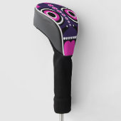 tikmasker golfheadcover (Schuin)