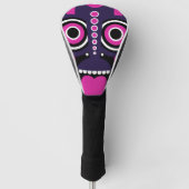 tikmasker golfheadcover (Voorkant)