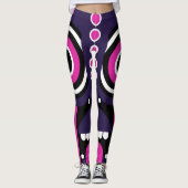 tikmasker leggings (Voorkant)
