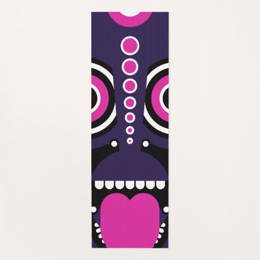 tikmasker yogamat (Voorkant)