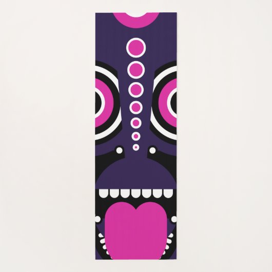 tikmasker yogamat (Achterkant)