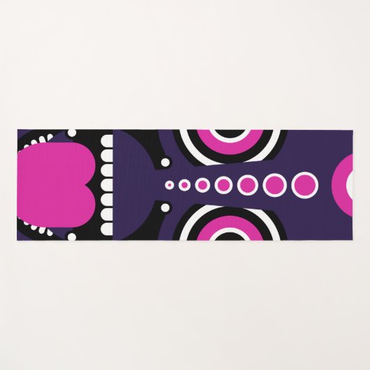 tikmasker yogamat (Voorkant (horizontaal))