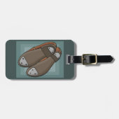 Tikschoppen Bagagelabel (Voorkant horizontaal)