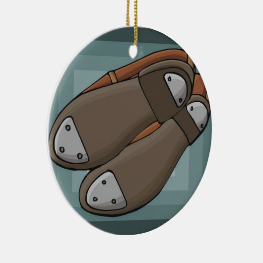 Tiksschoenen Keramisch Ornament (Rechts)