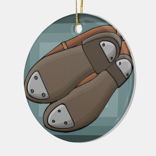 Tiksschoenen Keramisch Ornament (Links)