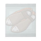 Tiksschoenen Notitieblok (Voorkant)