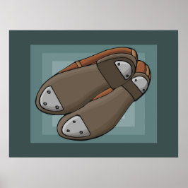 Tiksschoenen Poster