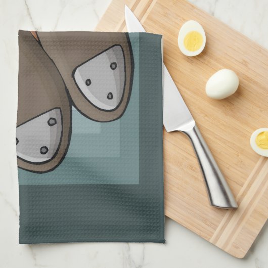 Tiksschoenen Theedoek (Quarter Fold)