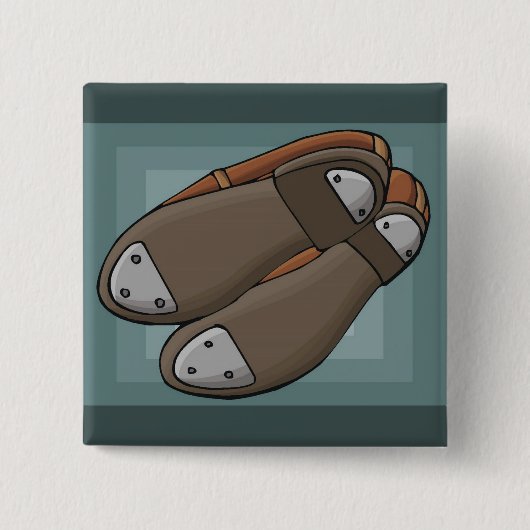 Tiksschoenen Vierkante Button 5,1 Cm (Voorkant)