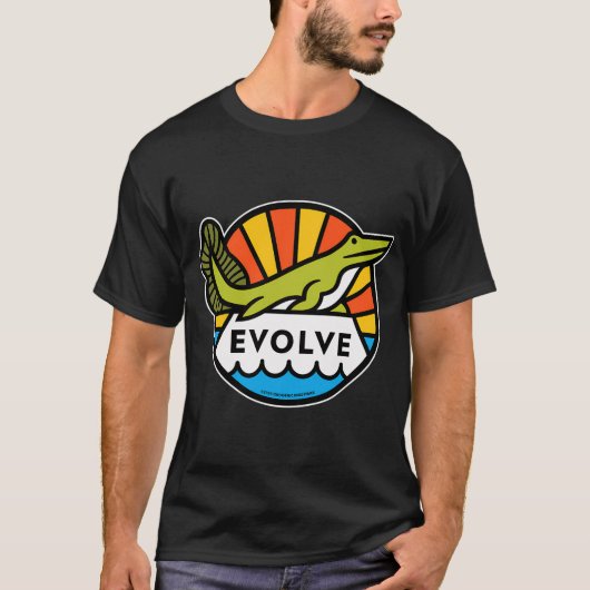 Tiktaalik: Evolueren T-shirt (Voorkant)