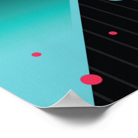 Tiktok 10K houdt van + 100K Uitzichten GRATIS Poster (Hoek)