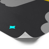 TikTok 5K Uitzichten + 500 Vind ik leuks Poster (Hoek)