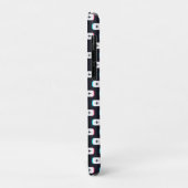 TikTok app-knop. Patroonontwerp - Donkere versie Case-Mate iPhone Case (Achterkant/links)