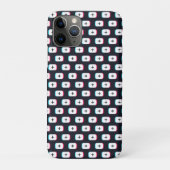 TikTok app-knop. Patroonontwerp - Donkere versie Case-Mate iPhone Case (Achterkant)