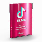 TikTok award aangepast kanaal Fotoblokken (Links)