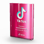 TikTok award aangepast kanaal Fotoblokken (Rechts)