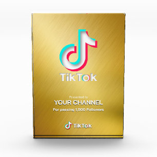 TikTok award aangepast kanaal Fotoblokken