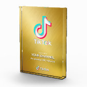 TikTok award aangepast kanaal Fotoblokken (Rechts)